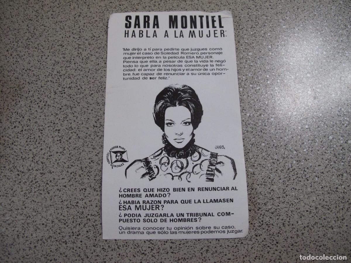 Cine: A87 PROGRAMA DE MANO ORIGINAL EL DE LA FOTO