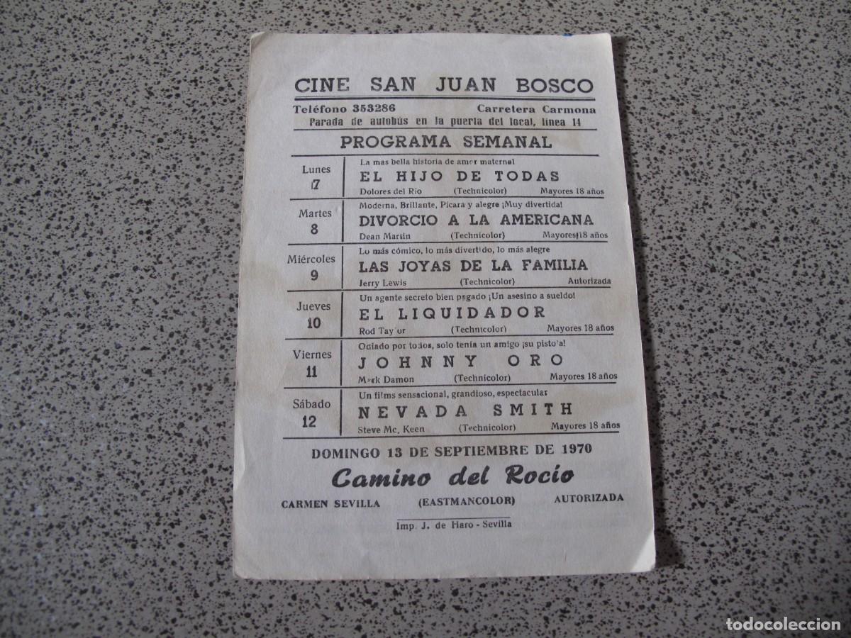 Cine: A93 PROGRAMA DE MANO ORIGINAL EL DE LA FOTO - Foto 2