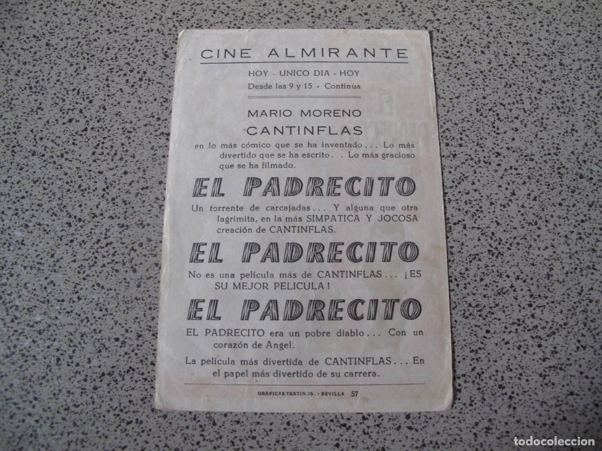 Cine: A99 PROGRAMA DE MANO ORIGINAL EL DE LA FOTO - Foto 2