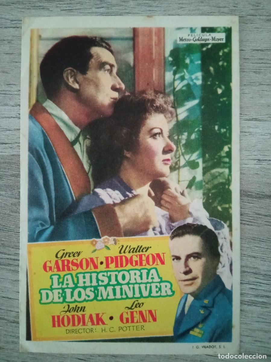 Cine: LA HISTORIA DE LOS MINIVER, GREER GARSON