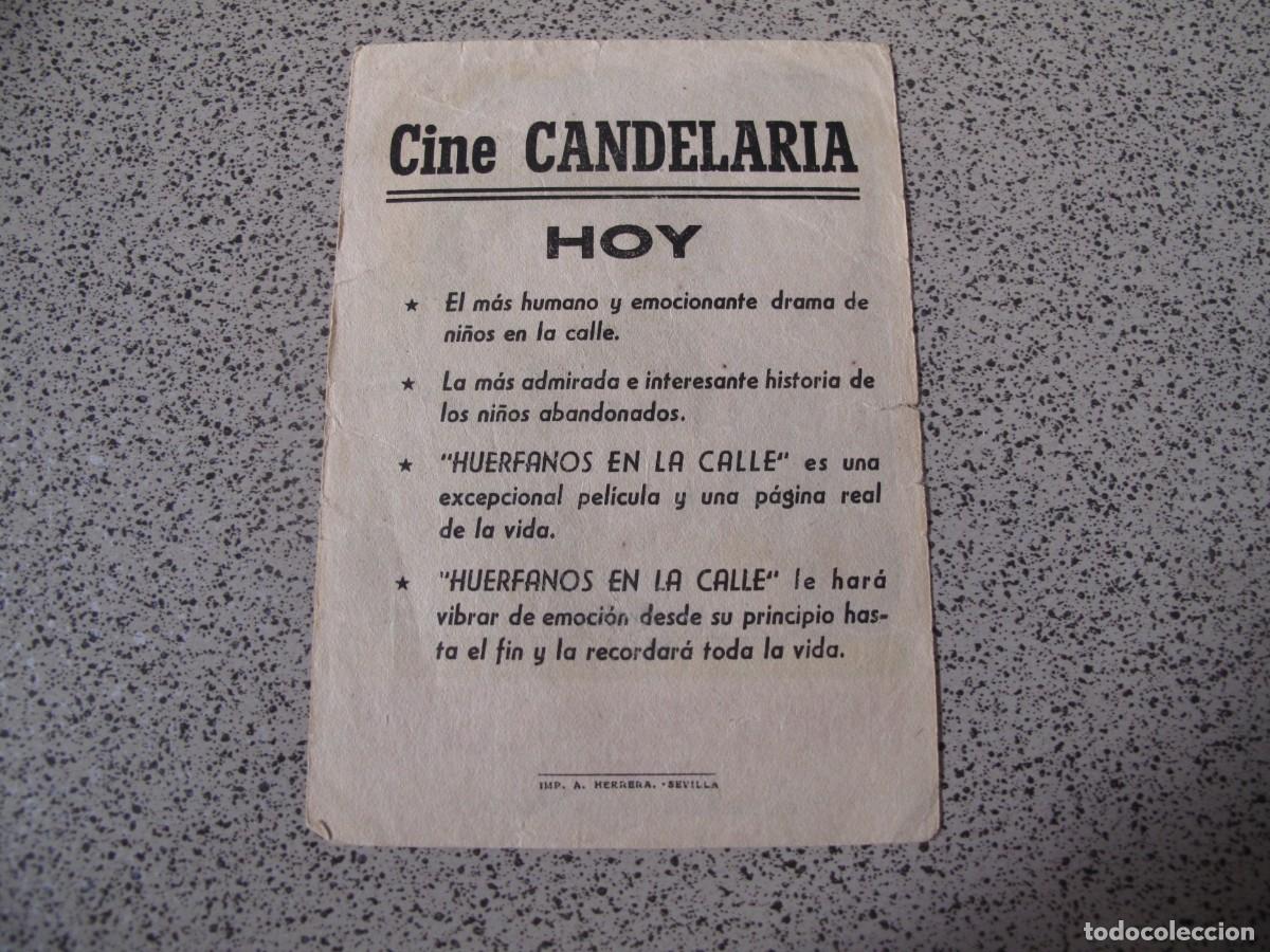 Cine: A107 PROGRAMA DE MANO ORIGINAL EL DE LA FOTO - Foto 2
