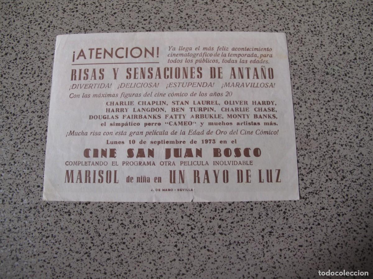 Cine: A108 PROGRAMA DE MANO ORIGINAL EL DE LA FOTO - Foto 2