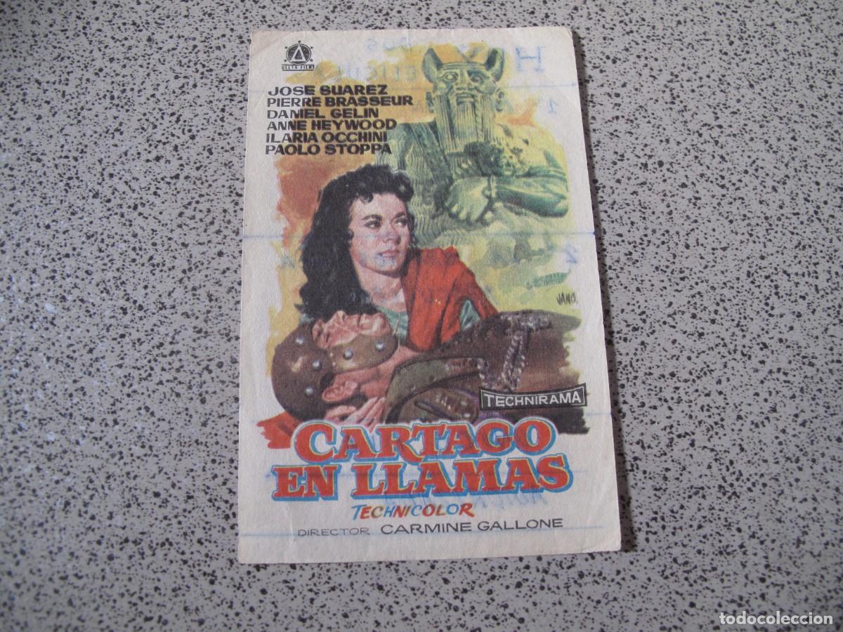 Cine: A111 PROGRAMA DE MANO ORIGINAL EL DE LA FOTO