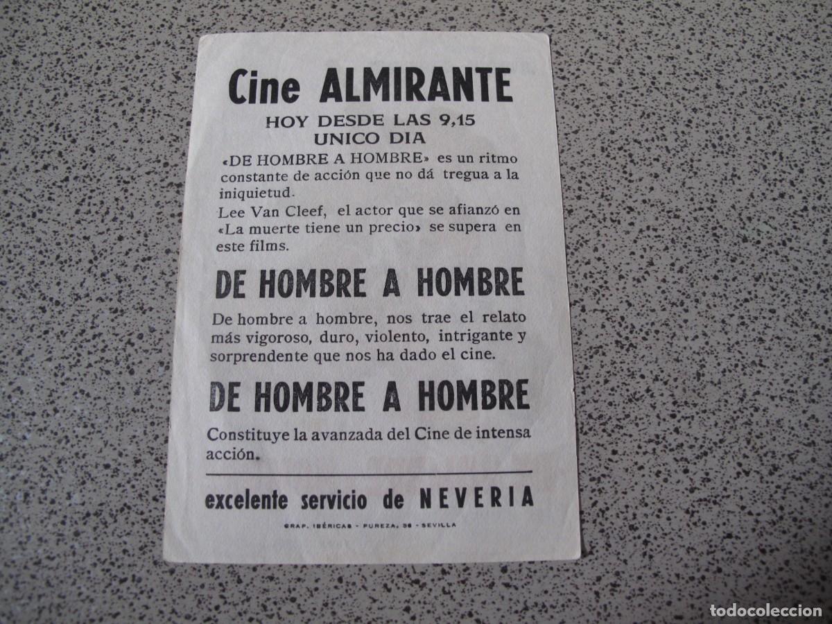 Cine: A112 PROGRAMA DE MANO ORIGINAL EL DE LA FOTO - Foto 2