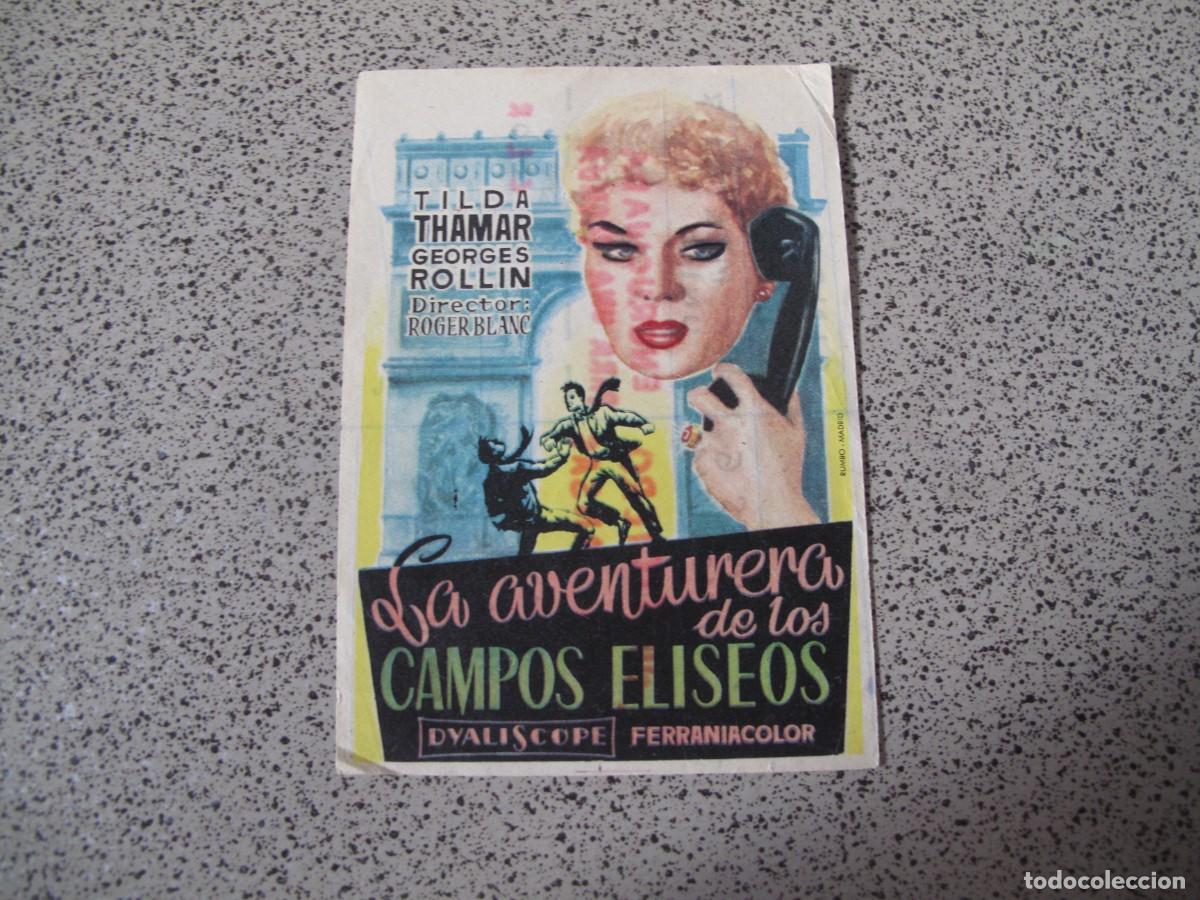 Cine: A115 PROGRAMA DE MANO ORIGINAL EL DE LA FOTO
