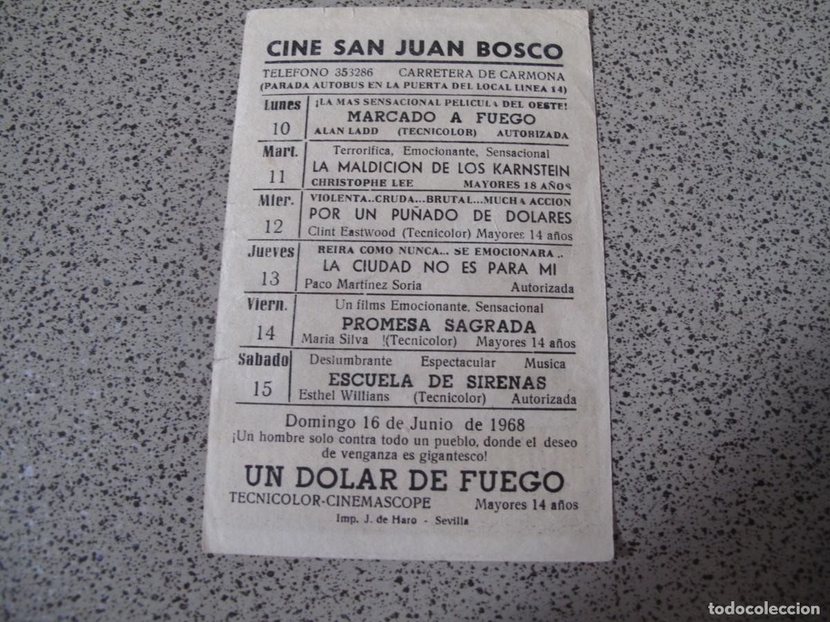 Cine: A128 PROGRAMA DE MANO ORIGINAL EL DE LA FOTO - Foto 2