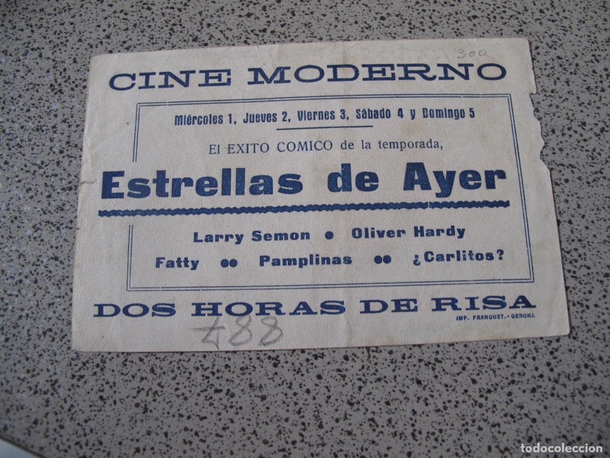 Cine: A135 PROGRAMA DE MANO ORIGINAL EL DE LA FOTO - Foto 2