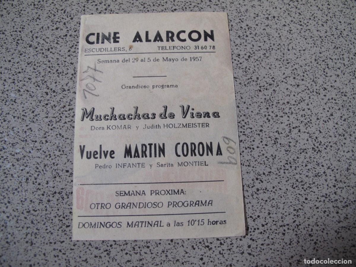 Cine: A148 PROGRAMA DE MANO ORIGINAL EL DE LA FOTO - Foto 2