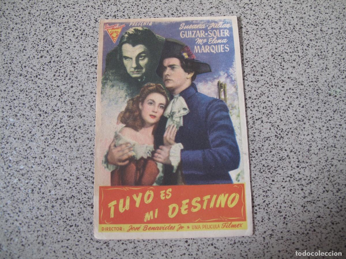 Cine: A149 PROGRAMA DE MANO ORIGINAL EL DE LA FOTO