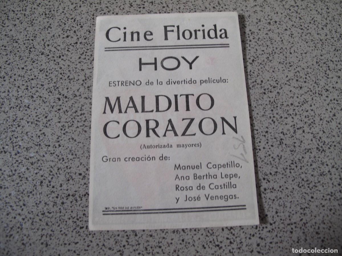 Cine: A160 PROGRAMA DE MANO ORIGINAL EL DE LA FOTO - Foto 2