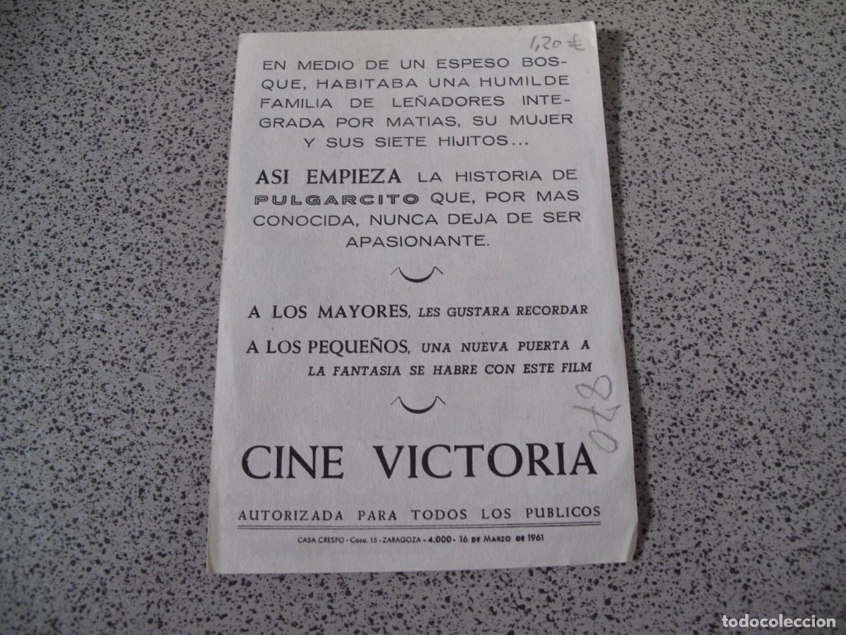 Cine: A168 PROGRAMA DE MANO ORIGINAL EL DE LA FOTO - Foto 2