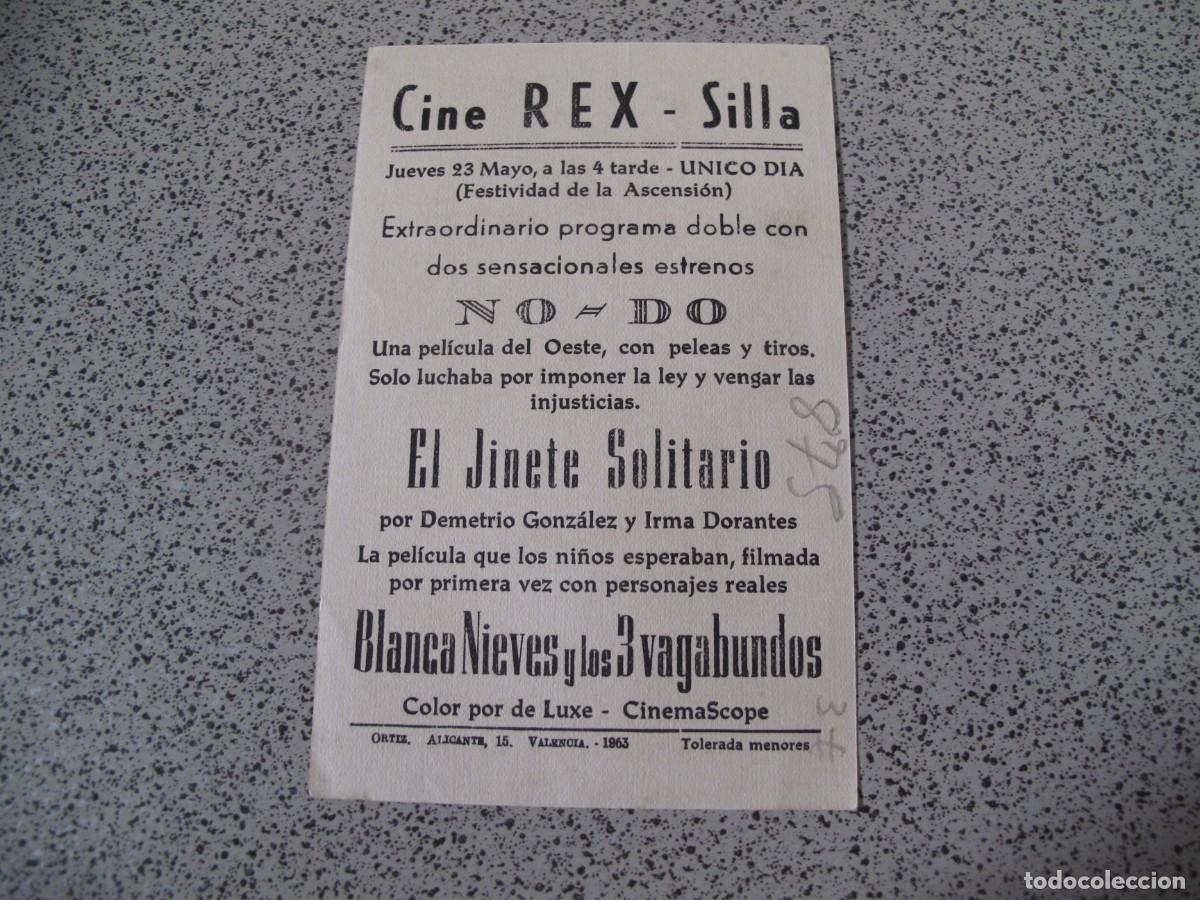 Cine: A169 PROGRAMA DE MANO ORIGINAL EL DE LA FOTO - Foto 2