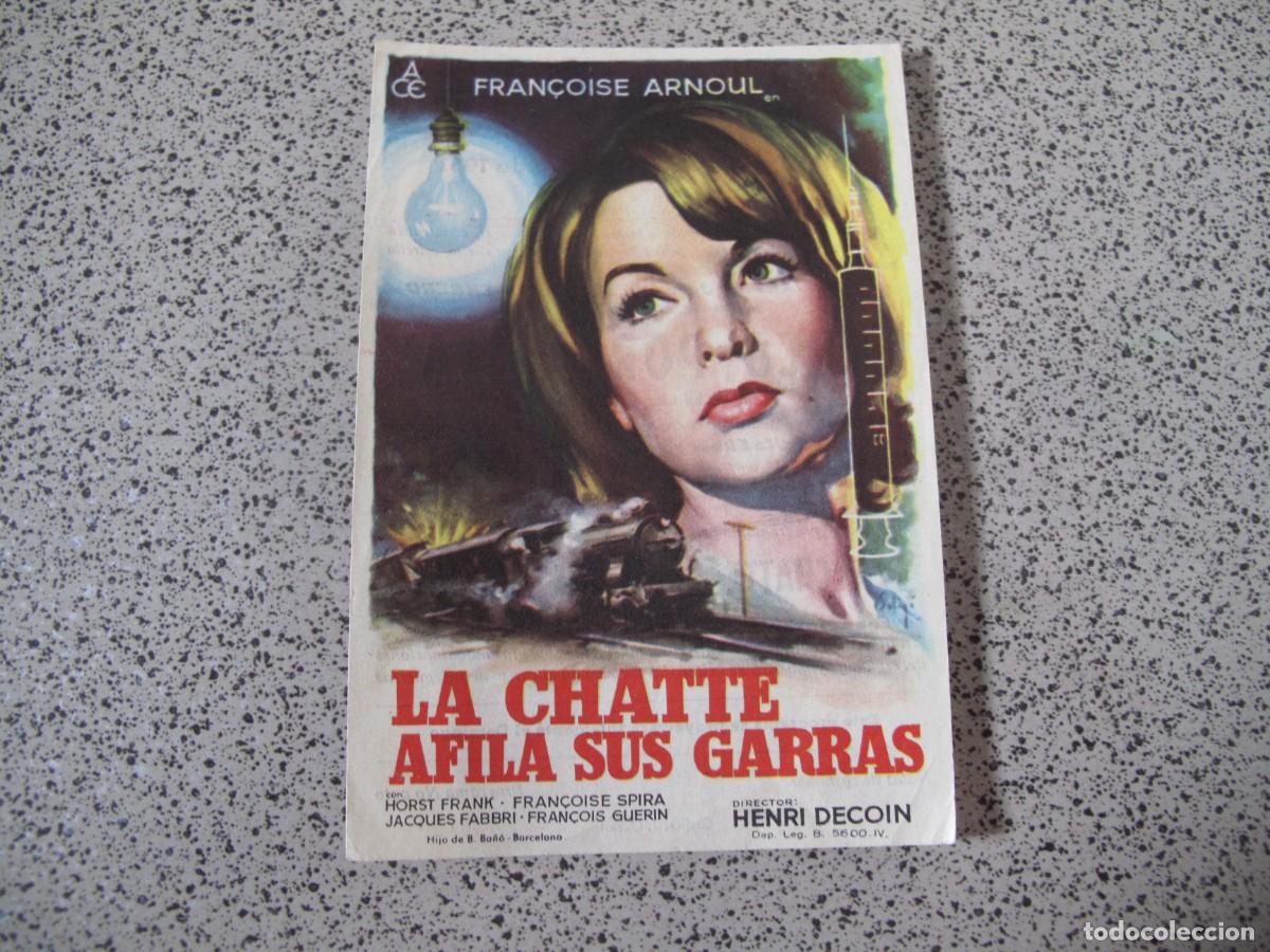 Cine: A176 PROGRAMA DE MANO ORIGINAL EL DE LA FOTO - Foto 1
