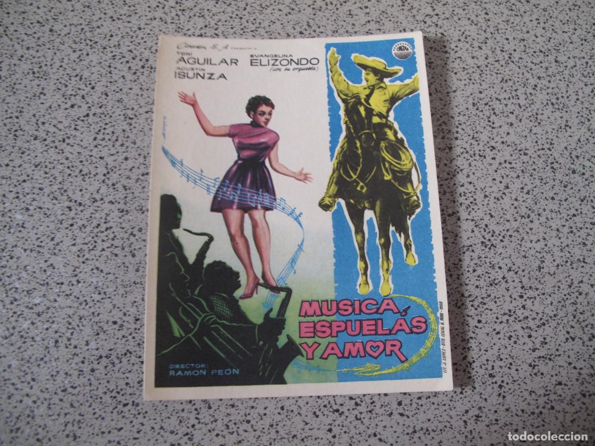 Cine: A184 PROGRAMA DE MANO ORIGINAL EL DE LA FOTO