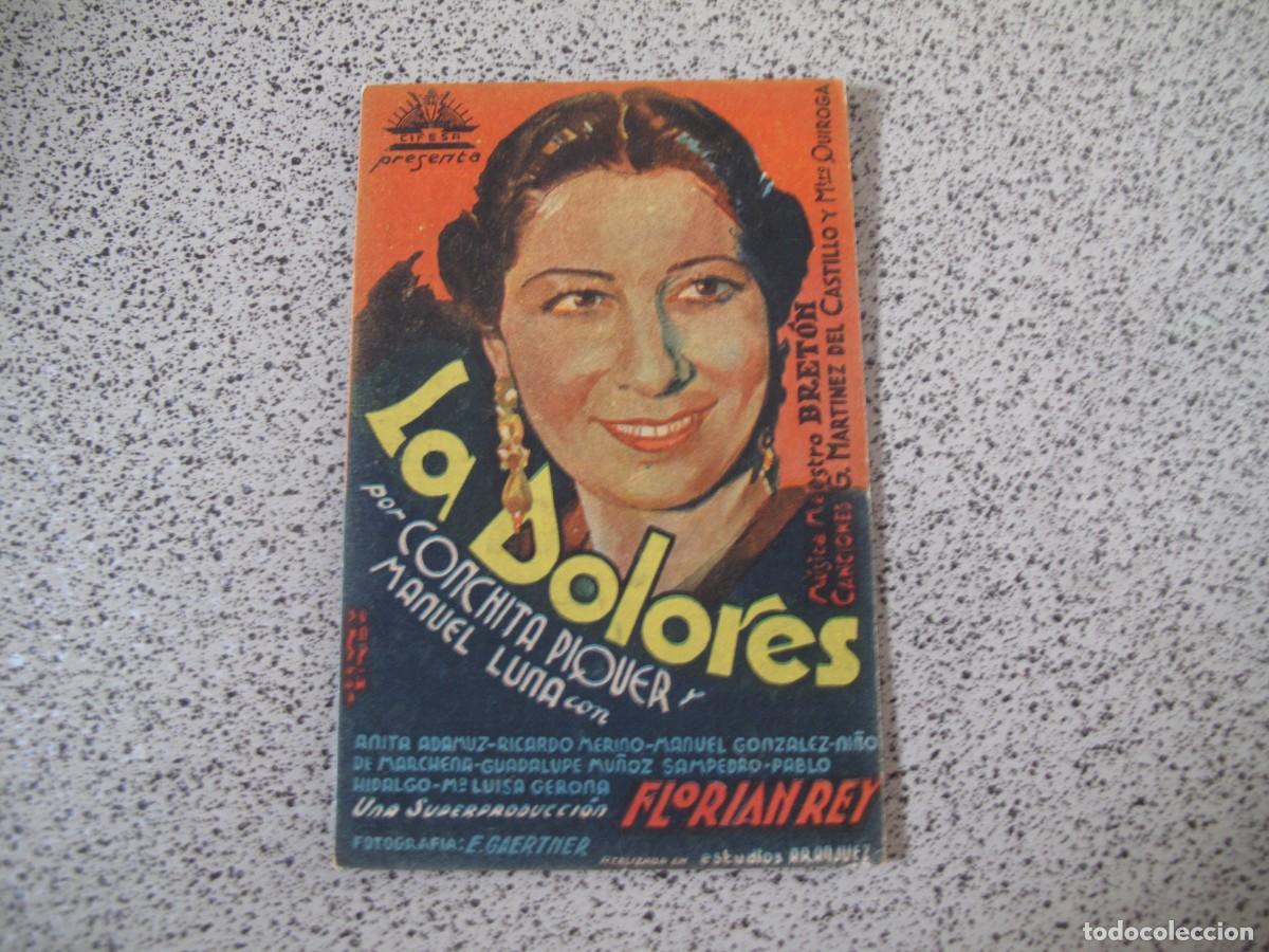 Cine: A217 PROGRAMA DE MANO ORIGINAL EL DE LA FOTO