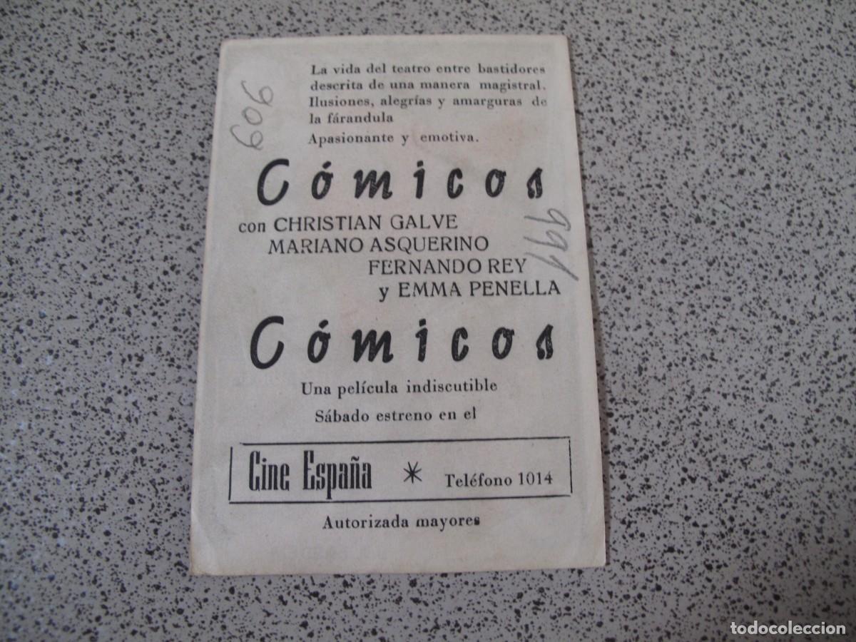 Cine: A219 PROGRAMA DE MANO ORIGINAL EL DE LA FOTO - Foto 2
