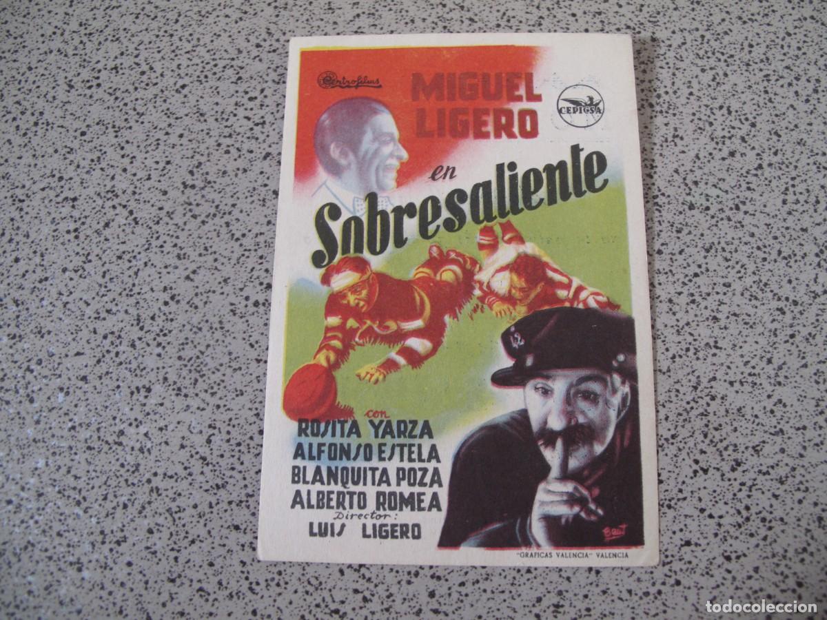 Cine: A221 PROGRAMA DE MANO ORIGINAL EL DE LA FOTO