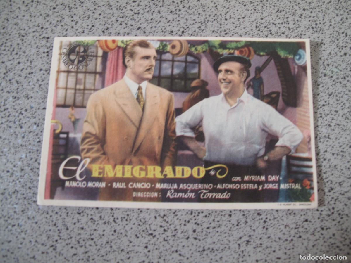  Flyers Publicitaires de films Anciens: A230 PROGRAMA DE MANO ORIGINAL EL DE LA FOTO