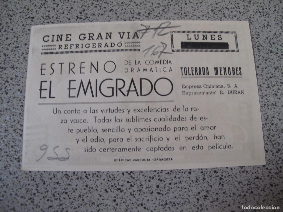 Cine: A230 PROGRAMA DE MANO ORIGINAL EL DE LA FOTO - Foto 2
