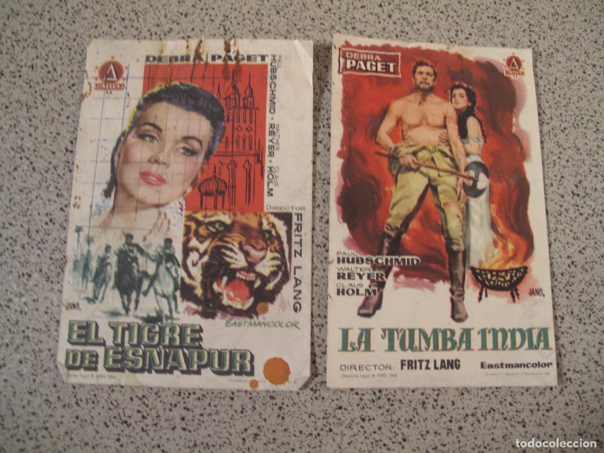  Flyers Publicitaires de films Anciens: A235 PROGRAMA DE MANO ORIGINAL EL DE LA FOTO