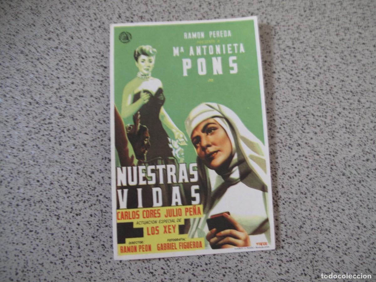  Flyers Publicitaires de films Anciens: A240 PROGRAMA DE MANO ORIGINAL EL DE LA FOTO