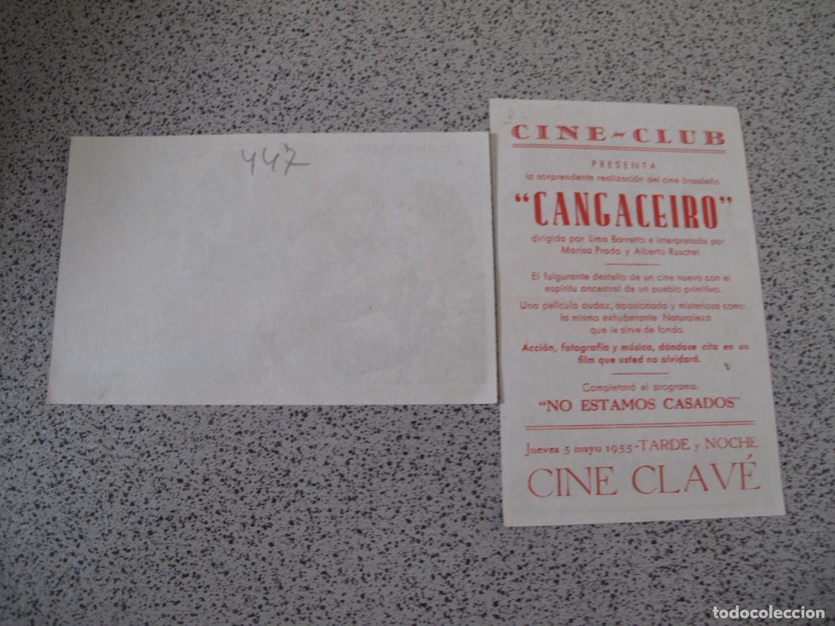 Cine: A241 PROGRAMA DE MANO ORIGINAL EL DE LA FOTO - Foto 2