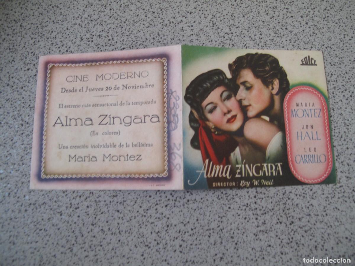 Cine: A244 PROGRAMA DE MANO ORIGINAL EL DE LA FOTO - Foto 1