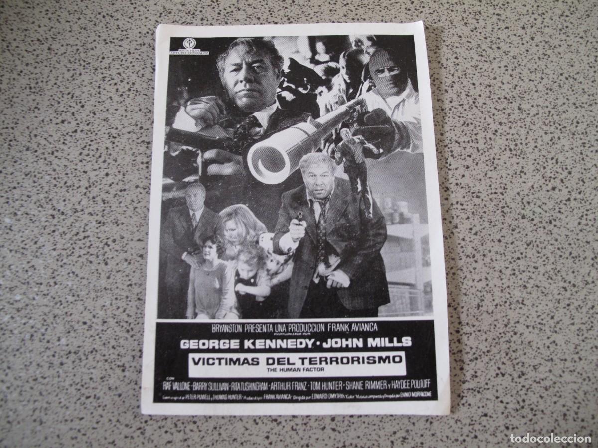  Flyers Publicitaires de films Anciens: A246 PROGRAMA DE MANO ORIGINAL EL DE LA FOTO