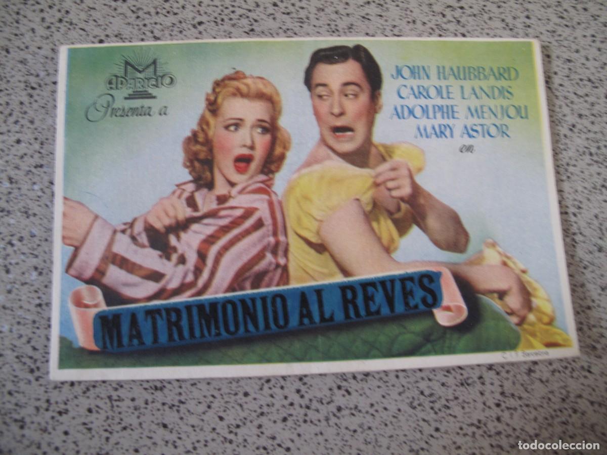  Flyers Publicitaires de films Anciens: A252 PROGRAMA DE MANO ORIGINAL EL DE LA FOTO