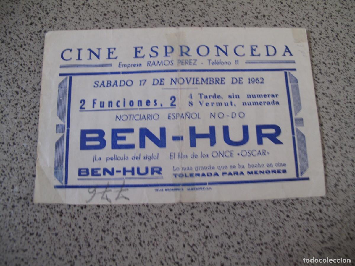 Cine: A253 PROGRAMA DE MANO ORIGINAL EL DE LA FOTO - Foto 2
