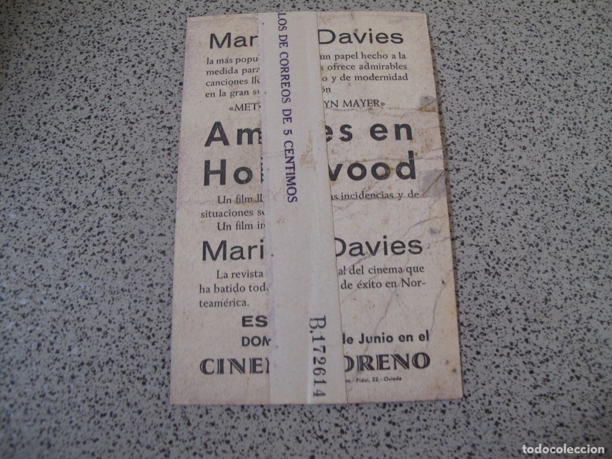 Cine: A261 PROGRAMA DE MANO ORIGINAL EL DE LA FOTO - Foto 2