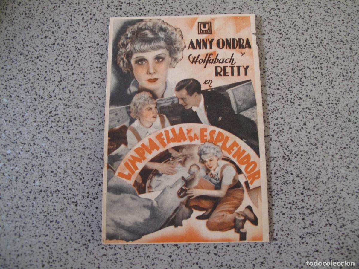 Flyers Publicitaires de films Anciens: A262 PROGRAMA DE MANO ORIGINAL EL DE LA FOTO