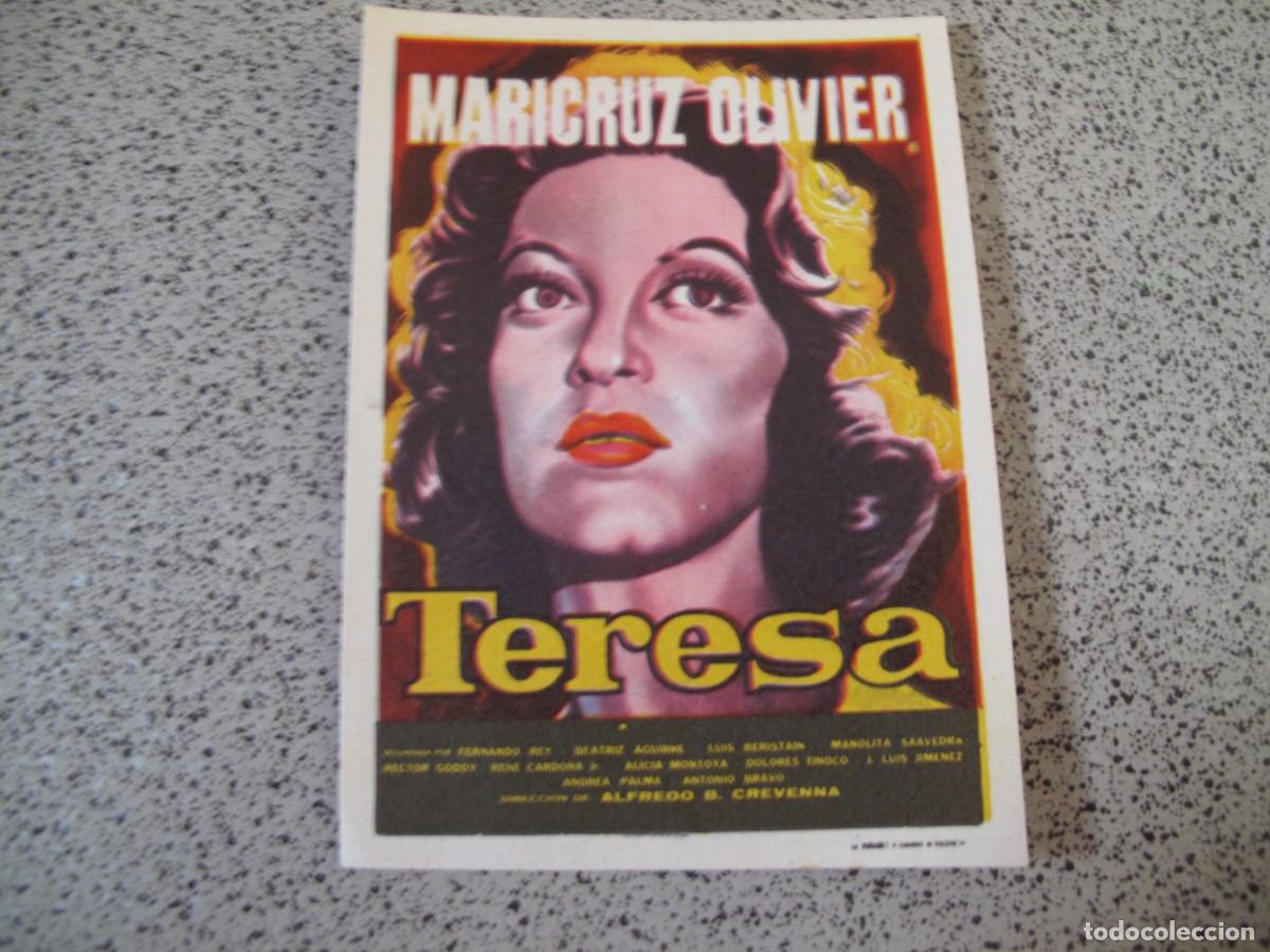  Flyers Publicitaires de films Anciens: A272 PROGRAMA DE MANO ORIGINAL EL DE LA FOTO
