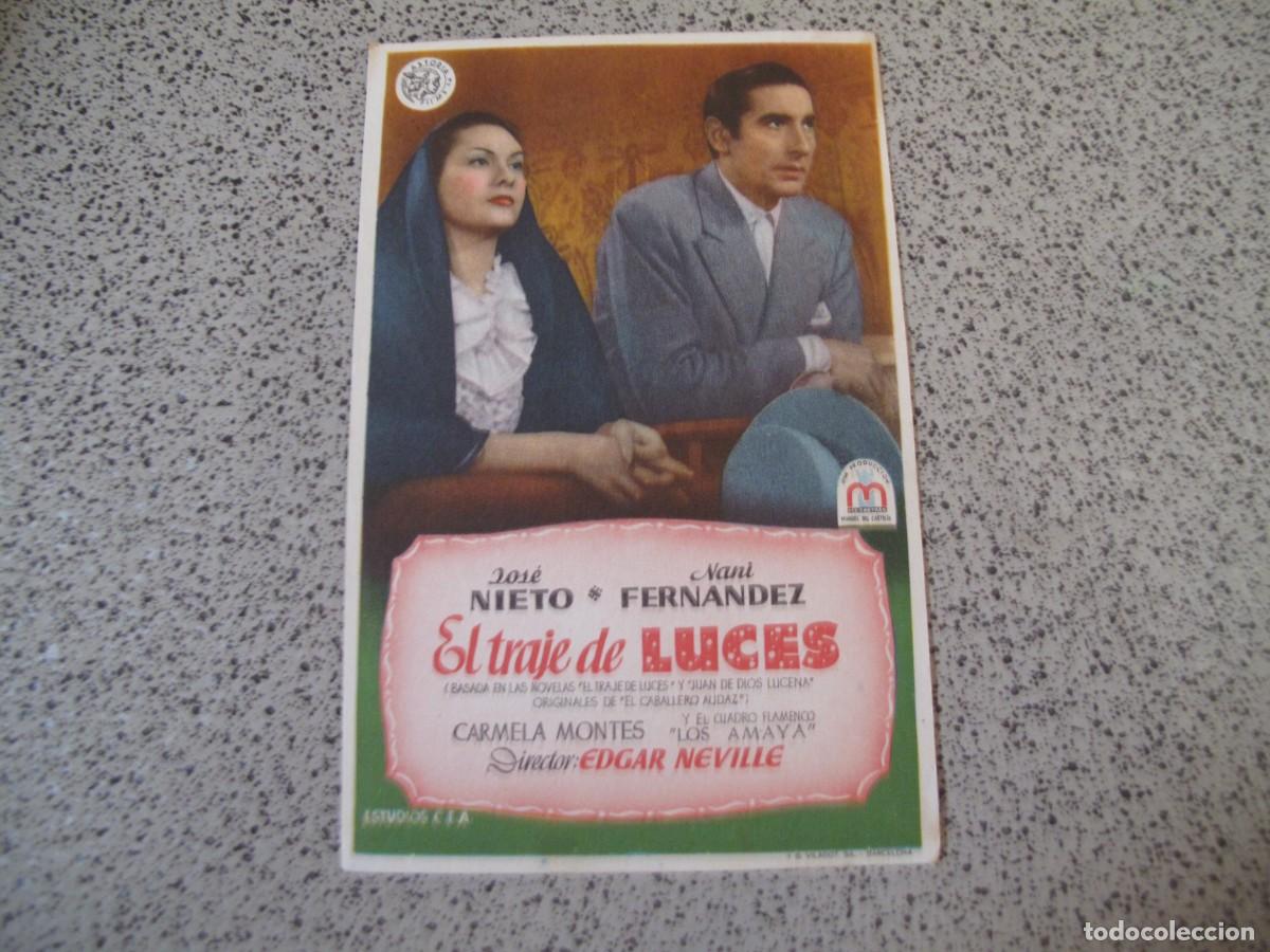  Foglietti di film di film antichi di cinema: A283 PROGRAMA DE MANO ORIGINAL EL DE LA FOTO