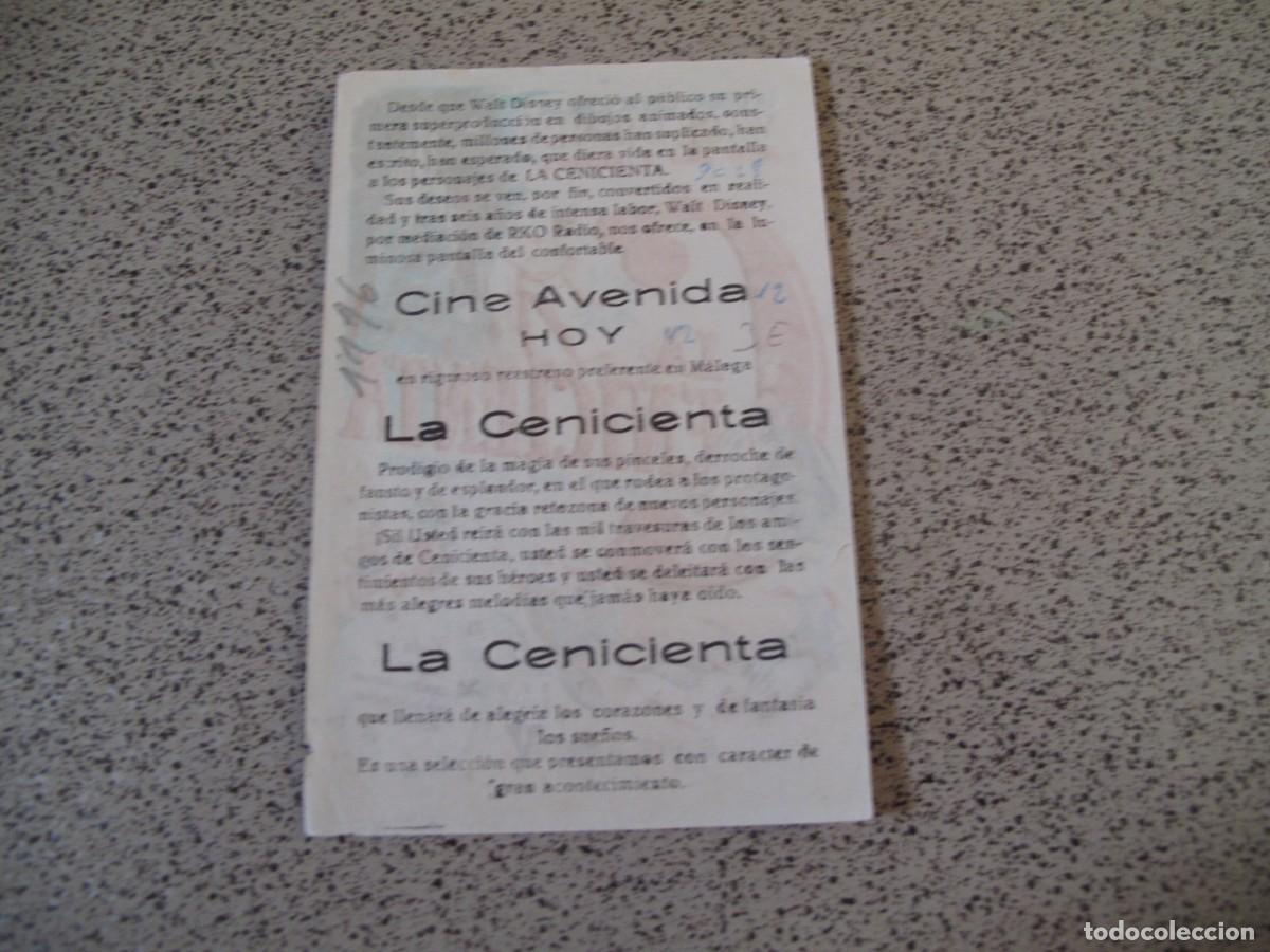 Cine: A286 PROGRAMA DE MANO ORIGINAL EL DE LA FOTO - Foto 2