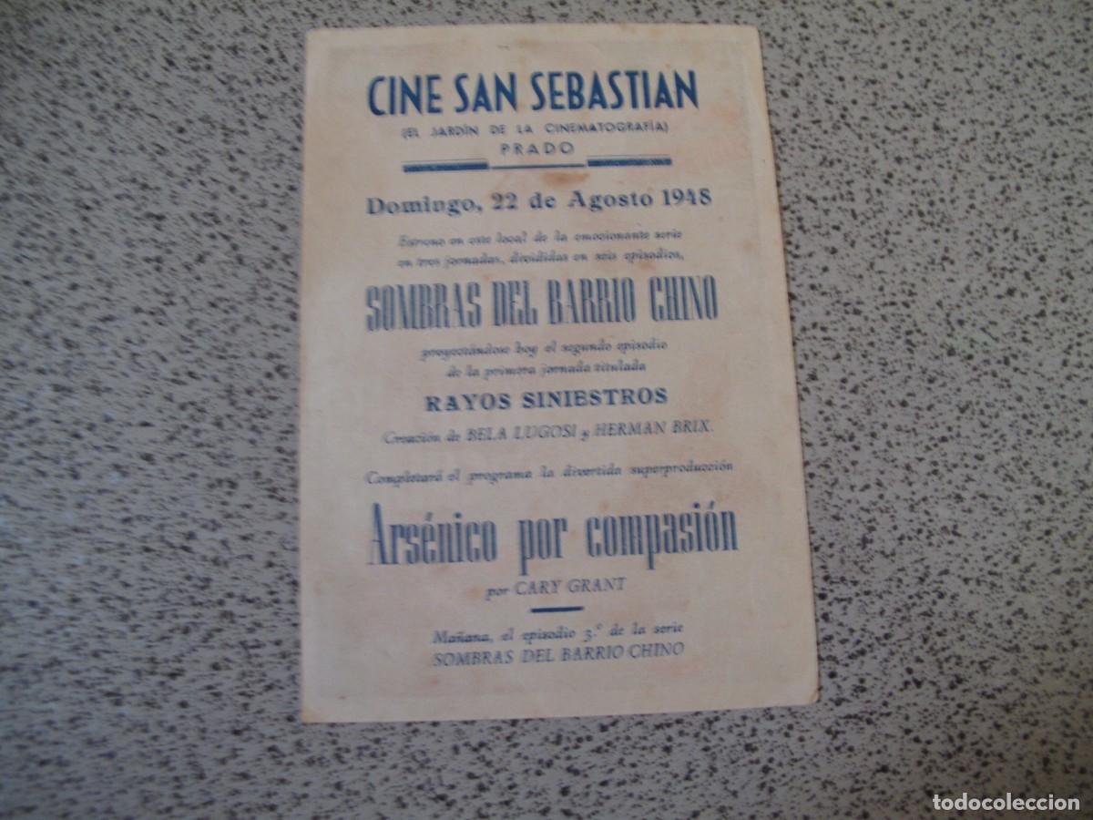 Cine: A293 PROGRAMA DE MANO ORIGINAL EL DE LA FOTO - Foto 2