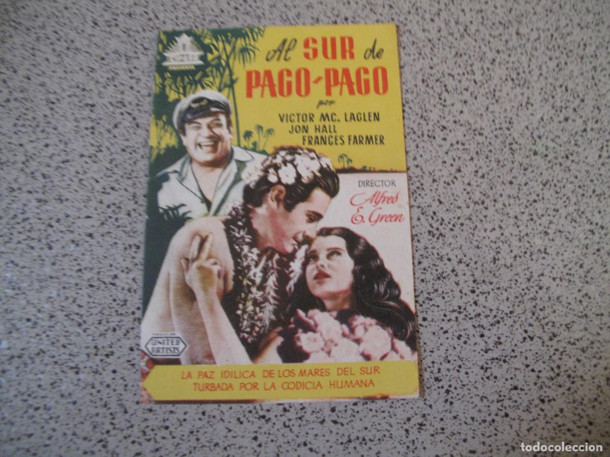 Cine: A299 PROGRAMA DE MANO ORIGINAL EL DE LA FOTO
