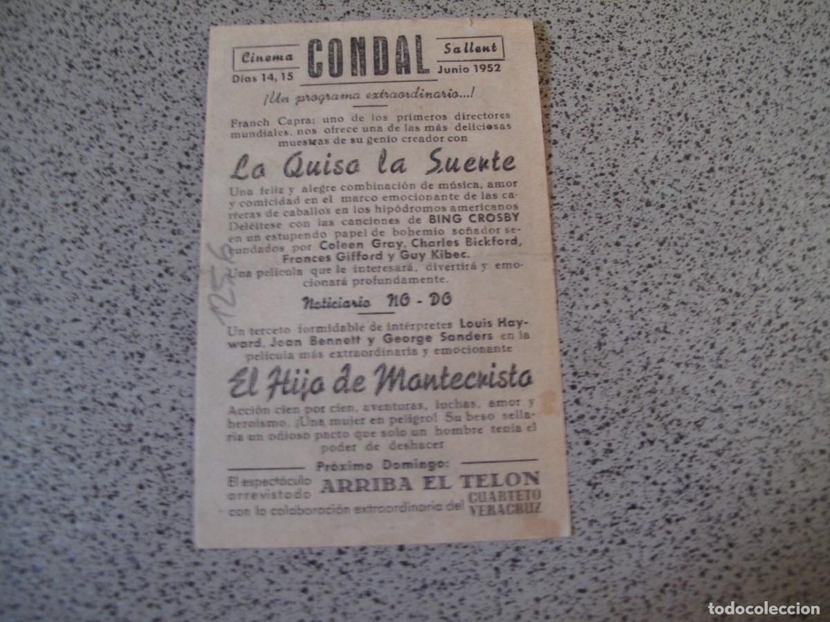 Cine: A300 PROGRAMA DE MANO ORIGINAL EL DE LA FOTO - Foto 2