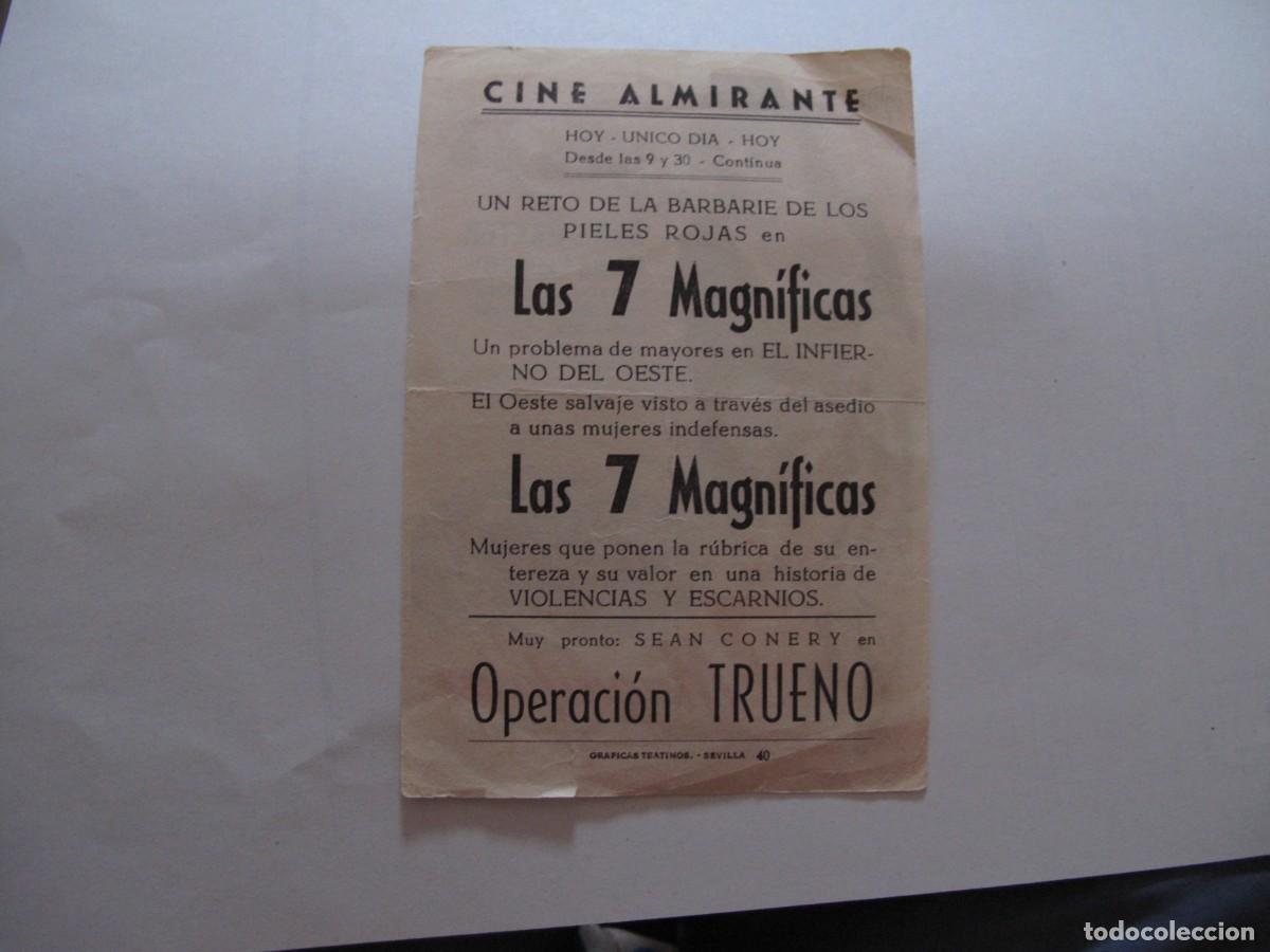Cine: A102 PROGRAMA DE MANO ORIGINAL EL DE LA FOTO - Foto 2