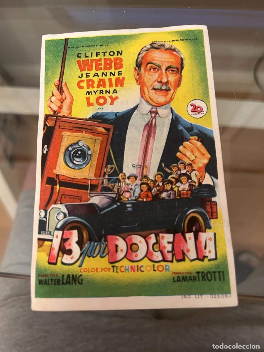 Cine: &ordm;12 13 por docena gran cinema coca valladolid con publicidad buen estado