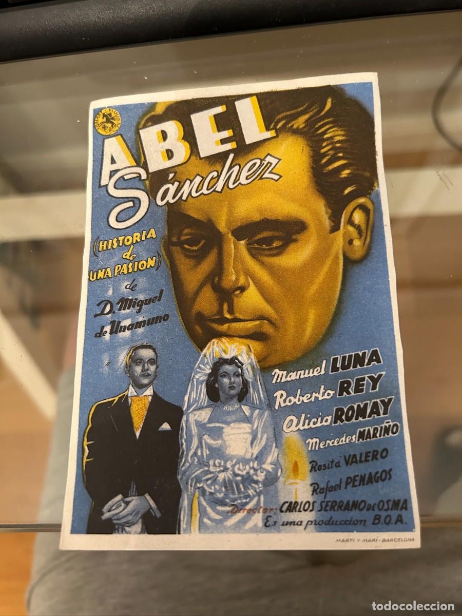 Cine: &ordm;18 abel sanchez sin publicidad buen estado