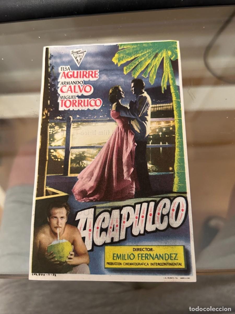 Cine: &ordm;19 acapulco teatro apolo orihuela con publicidad buen estado