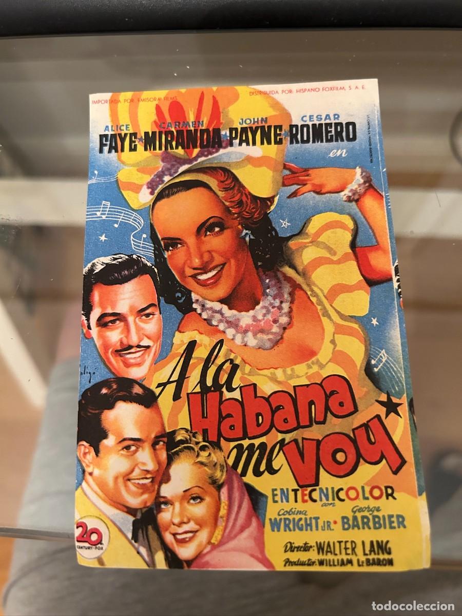 Cine: &ordm;35 a la habana me voy sin publicidad buen estado