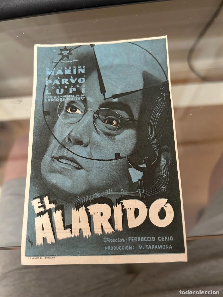  Foglietti di film di film antichi di cinema: &ordm;39 el alarido cine tivoli barcelona con publicidad buen estado