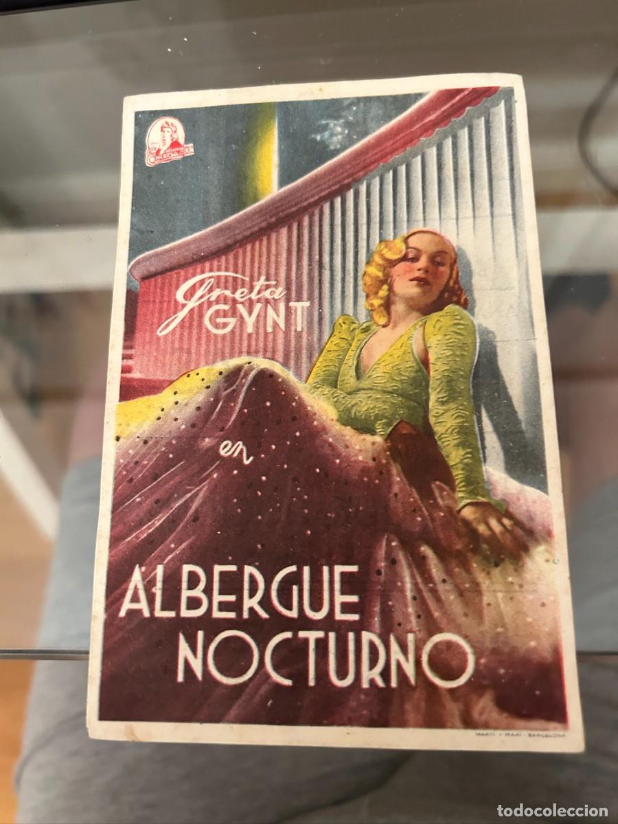 Cine: &ordm;47 ALBERGUE NOCTURNO CINE LAS ARENAS Y OTROS CON PUBLICIDAD BUEN ESTADO