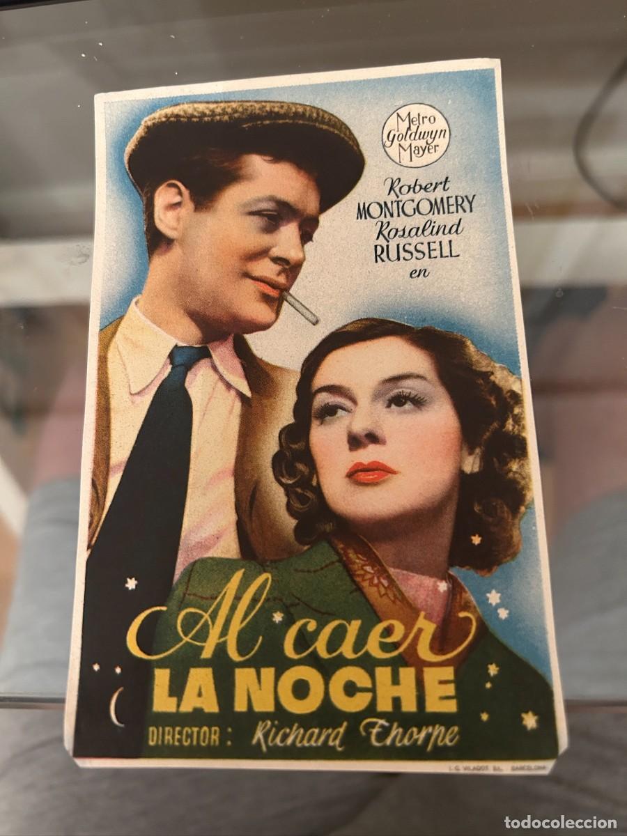 Cine: &ordm;49 AL CAER LA NOCHE SIN PUBLICIDAD BUEN ESTADO