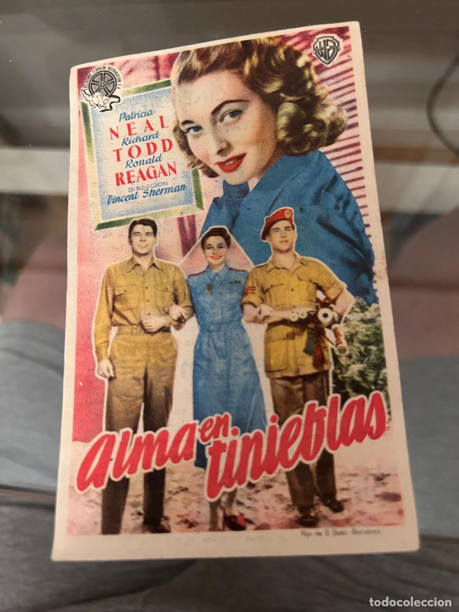 Cine: &ordm;58 ALMA EN TINIEBLAS PRINCIPAL CINEMA -SARREAL MONTBLACHCON PUBLICIDAD BUEN ESTADO