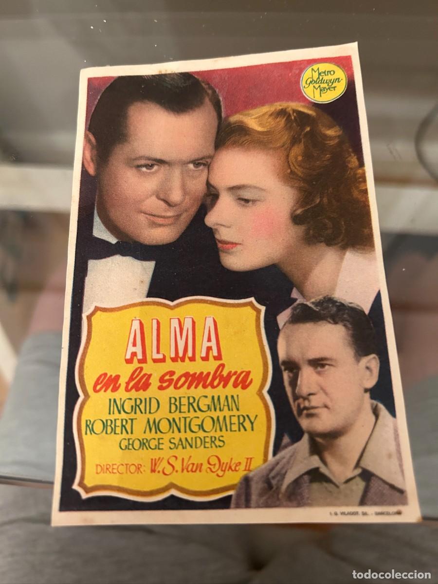 Cine: &ordm;60 ALMA EN LA SOMBRA SIN PUBLICIDAD BUEN ESTADO