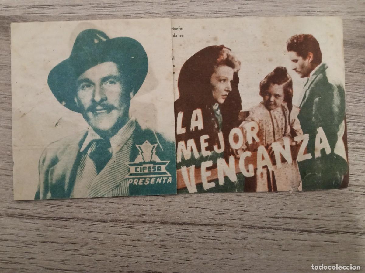 Cine: LA MEJOR VENGANZA, AMADEO NAZZARI, CINE TEATRO FONTOVA, CALONGE, GIRONA, 1941