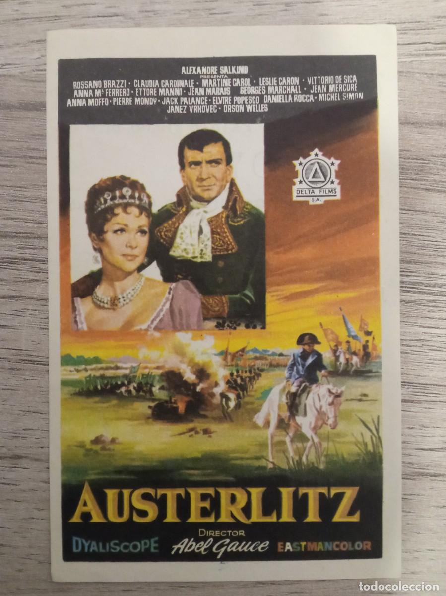 Cine: AUSTERLITZ, CLAUDIA CARDINALE, ORSON WELLES, RIO CINEMA, ZAIDIN, GRANADA